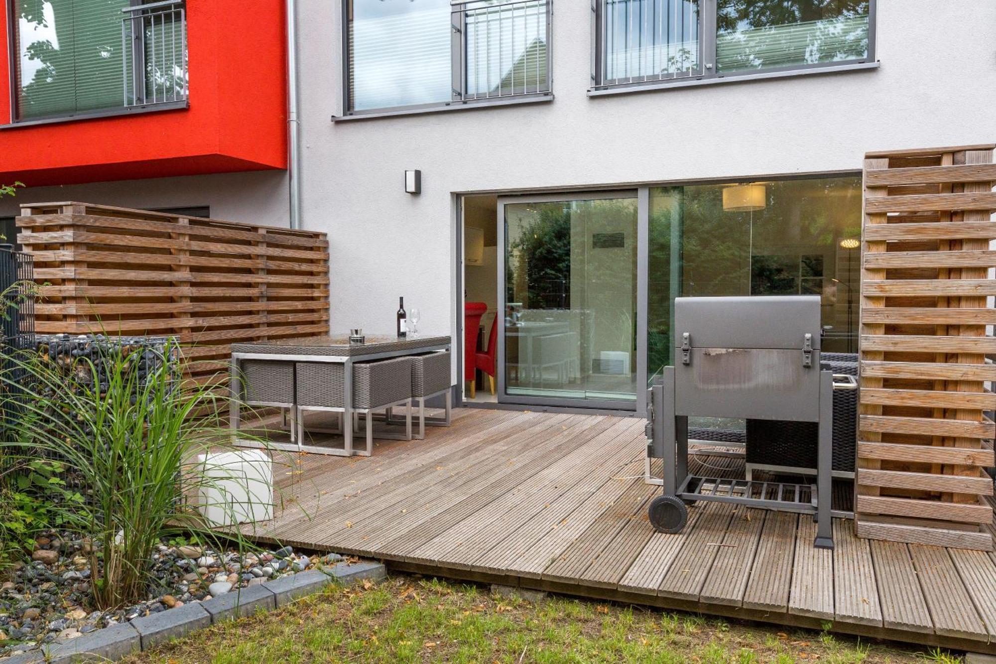Residenz Mare Baltikum Fewo 3 - Strandnah, Terrasse, Sauna ยูลิอุสรู ภายนอก รูปภาพ